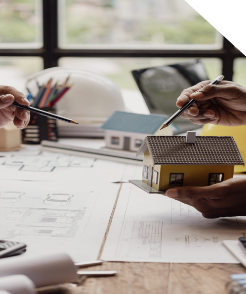 Two people are working on a project together.